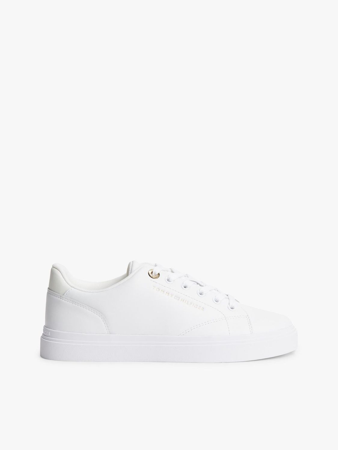 TOMMY HILFIGER WOMEN LEATHER SNEAKERS FW0FW09105YBS