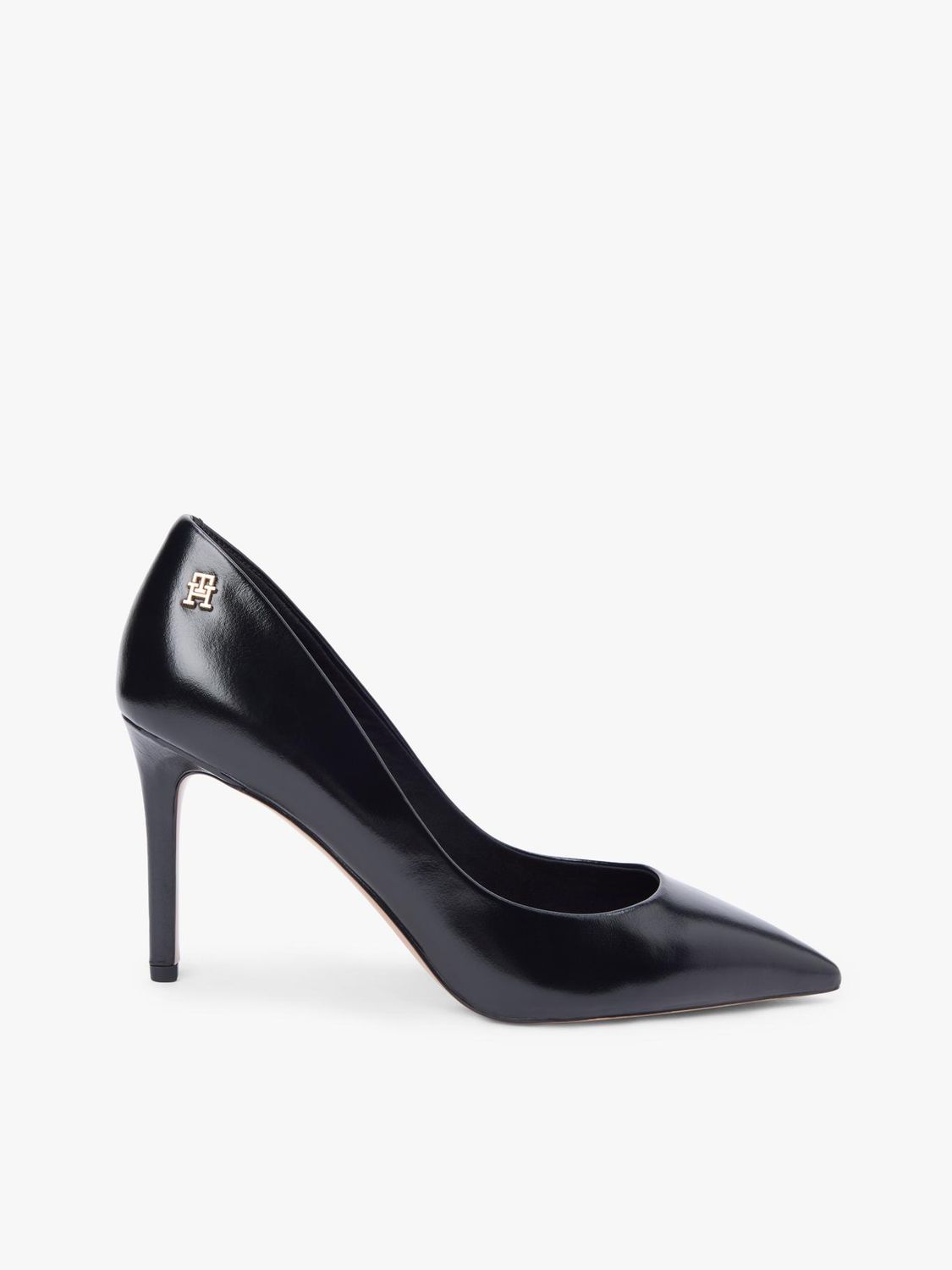 TOMMY HILFIGER WOMEN LEATHER POINTED TOE STILETTO HEELS SHOES FW0FW09362BDS