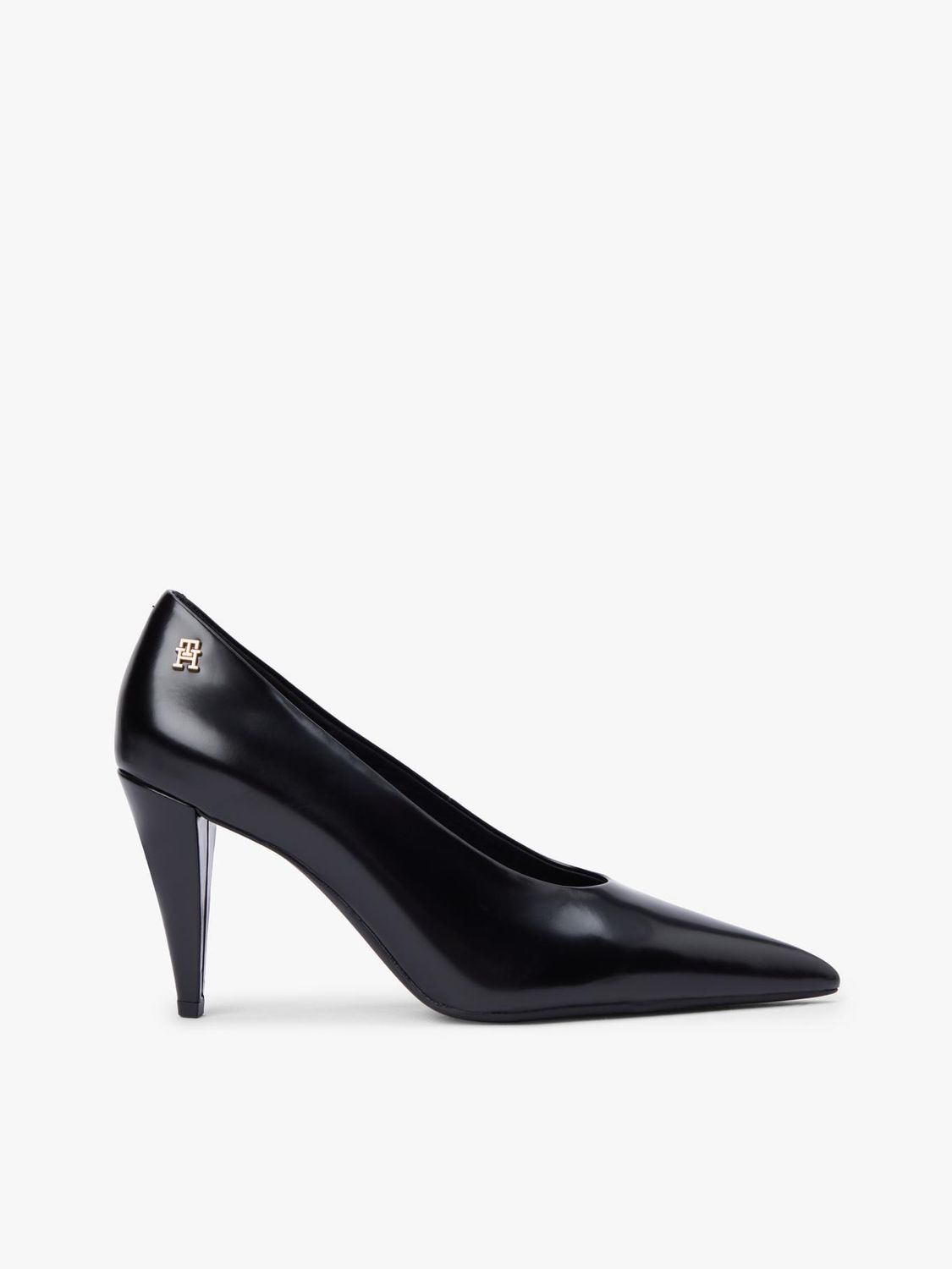 TOMMY HILFIGER WOMEN ABRASIVATO LEATHER SHOES FW0FW09256BDS