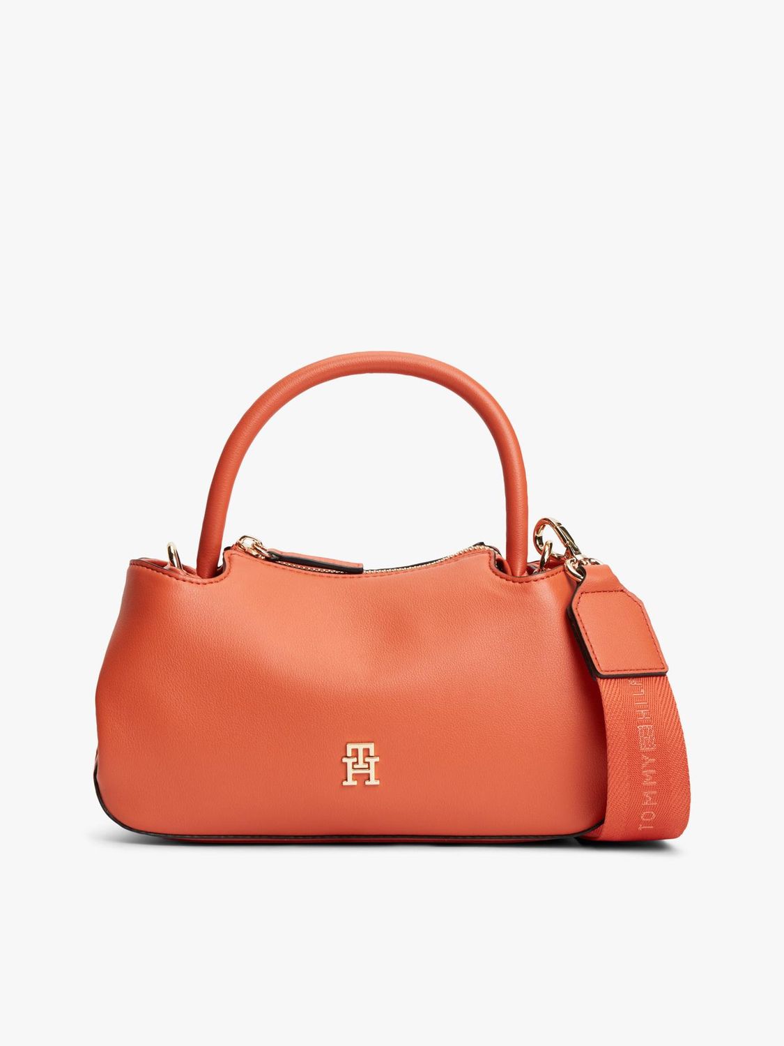 TOMMY HILFIGER WOMEN LOGOTAPE MINI SATCHEL HANDBAG AW0AW18743SN2
