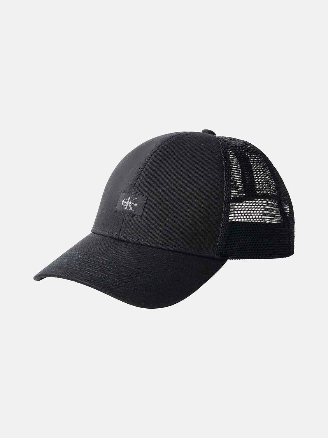 CALVIN KLIEN MEN MONOLOG WOVEN PATCH TRUCKER HAT 4D5099G001