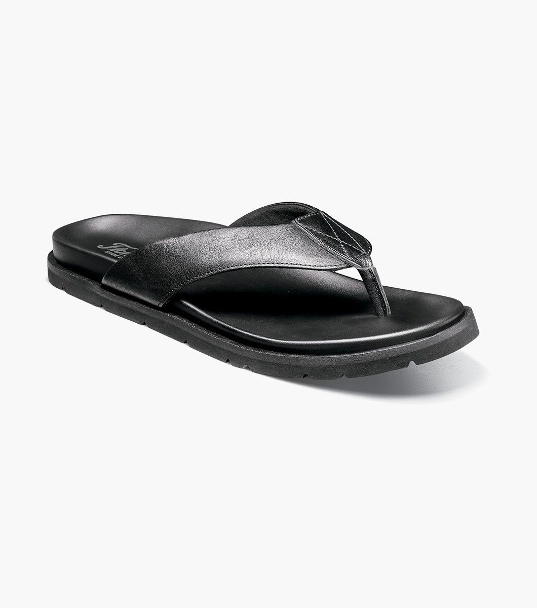 FLORSHEIM MEN BAYSLIDE THONG SANDAL 14476-001