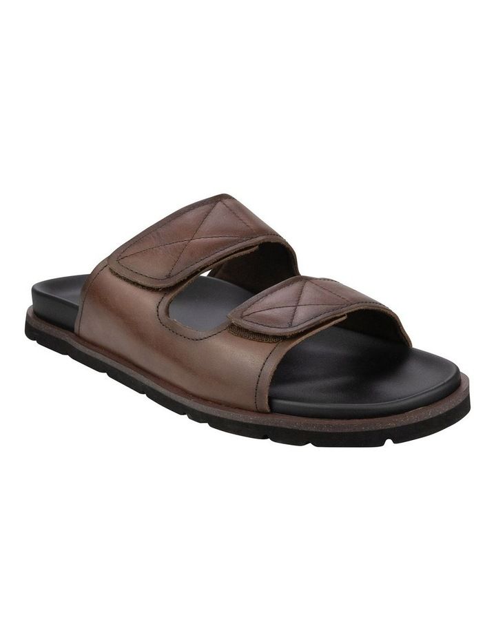 FLORSHEIM MEN DOUBLE STRAP SLIDE SANDAL 14475-200