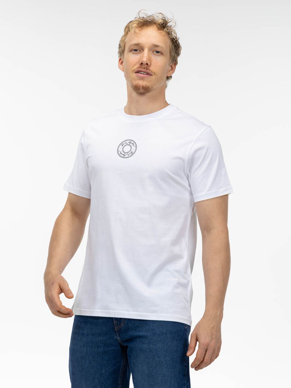 KARL LAGERFELD MEN LUNA PRINT T-SHIRT BSM17004100