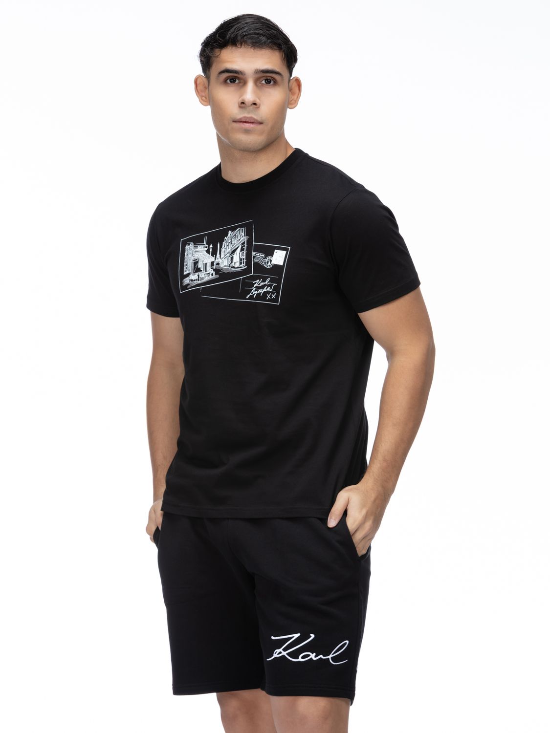 KARL LAGERFELD MEN PARIS T-SHIRT BSM17011999