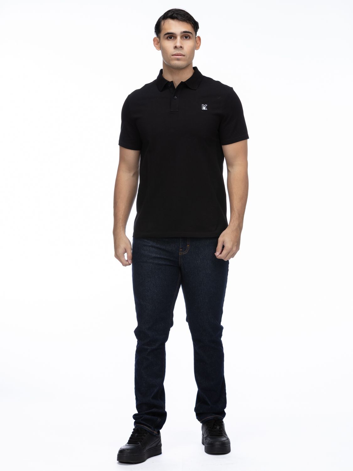 KARL LAGERFELD MEN K LOGO POLO SHIRT BSM17015999