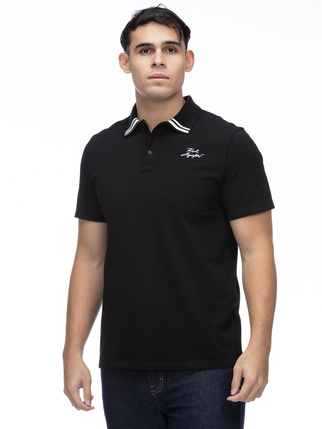 KARL LAGERFELD MEN SIGNATURE POLO SHIRT BSM17007999