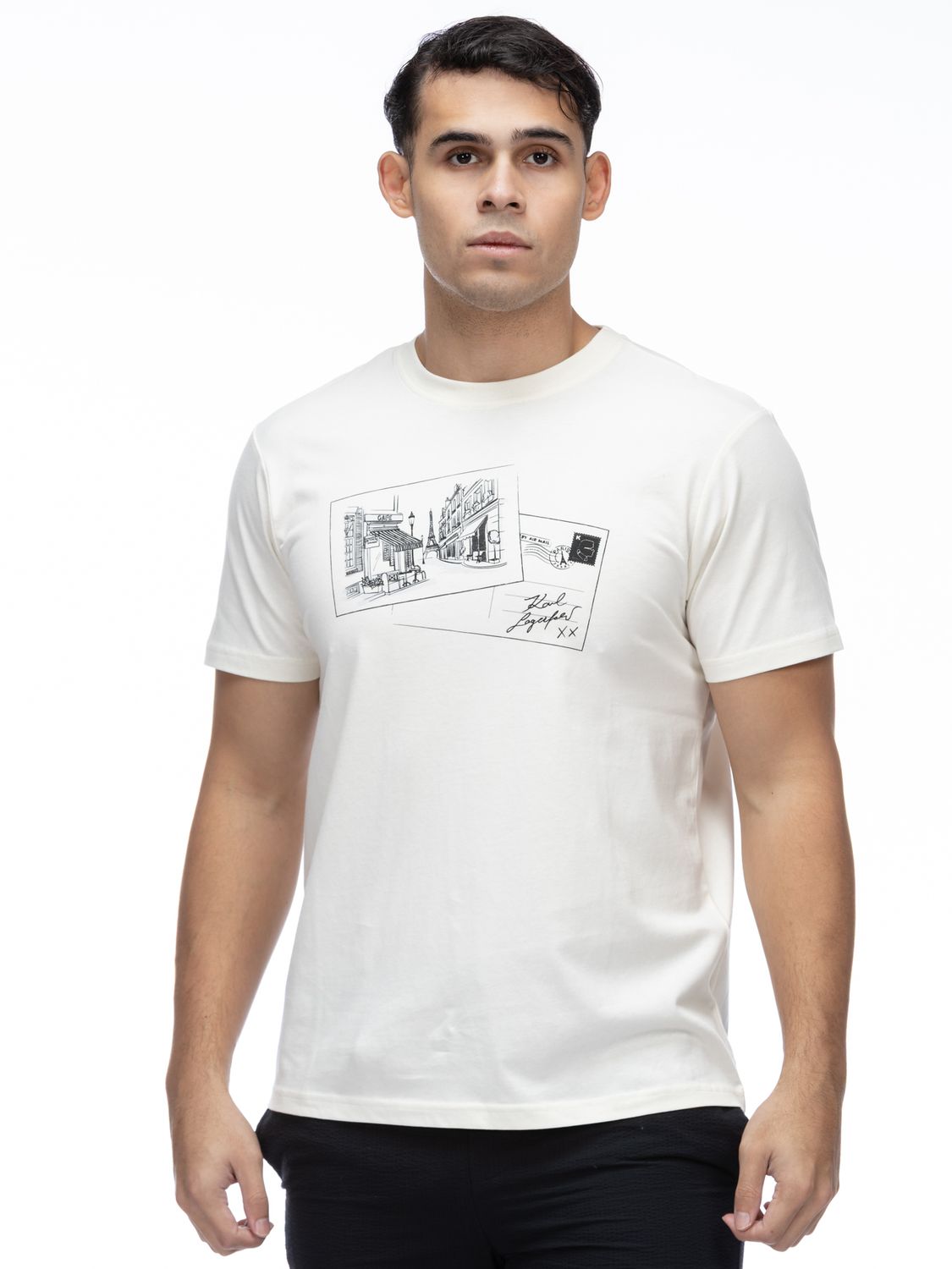 KARL LAGERFELD MEN PARIS T-SHIRT BSM17011B09