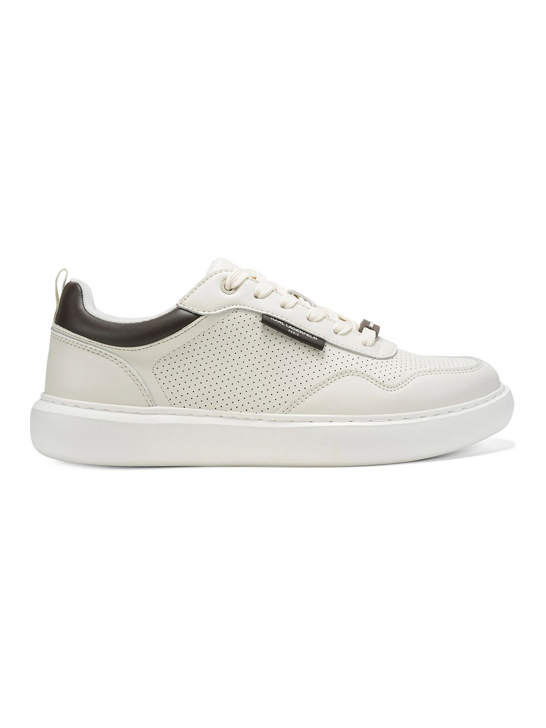 KARL LAGERFELD MEN PERFORATED SNEAKER LF6S5015OWH
