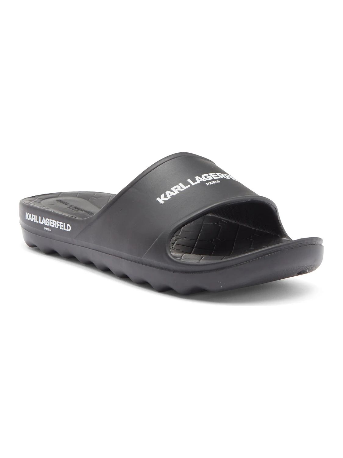 KARL LAGERFELD MEN EVA SLIDE LF6P507P BLK