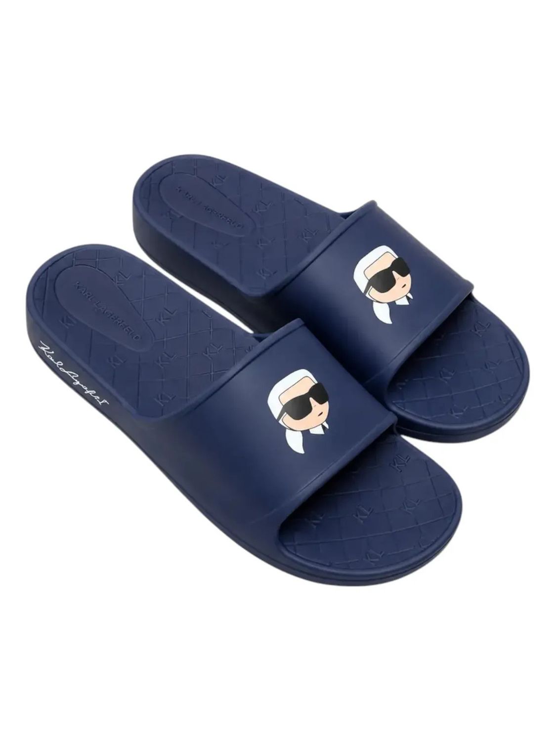 KARL LAGERFELD MEN EVA SLIDE LF6P508P NVY