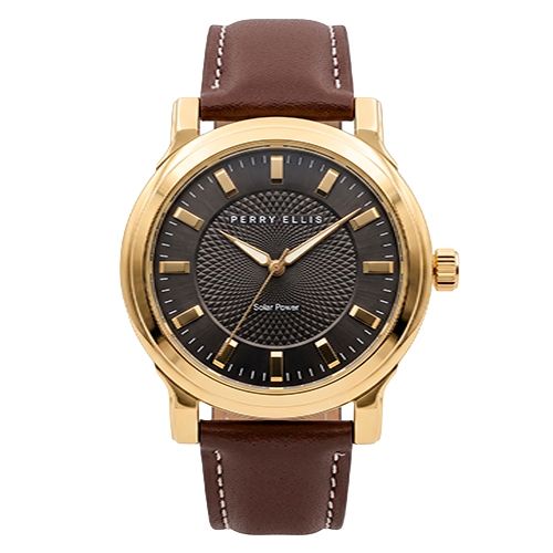 PERRY ELLIS MEN SOLAR WATCH PES0012GD.UK