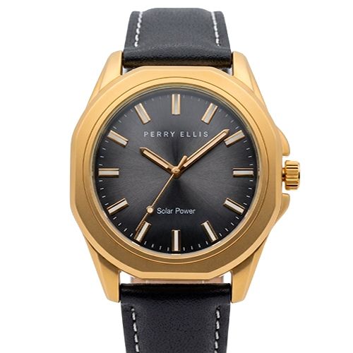 PERRY ELLIS MEN SOLAR WATCH PES0009GD.UK
