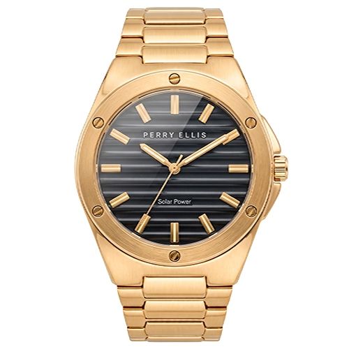 PERRY ELLIS MEN SOLAR WATCH PES0004GD.UK