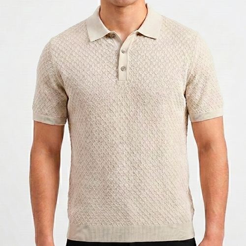 PERRY ELLIS MEN SILVER BIRCH S/S SHIRT 4LSG7213-058