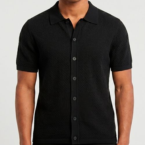 PERRY ELLIS MEN BLACK SWEATER 4LMG7205-010