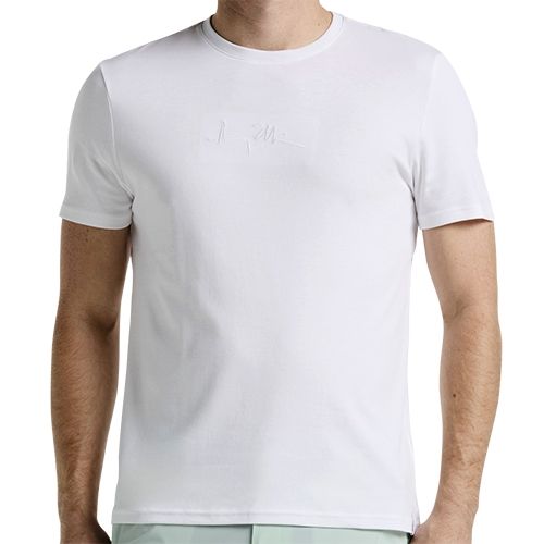 PERRY ELLIS MEN BRIGHT WHITE S/S T/SHIRT 4KSK7126-126