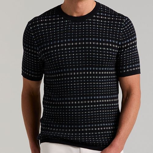 PERRY ELLIS MEN DARK SAPPHIRE SWEAT SHIRT 4KMG7204-405