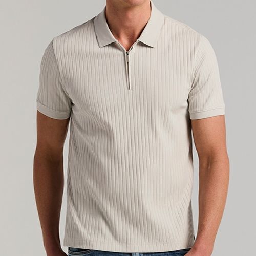 PERRY ELLIS MEN GRAY POLO SHIRT 4GSK7112-057