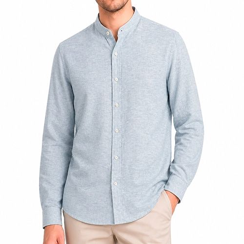 PERRY ELLIS MEN KENTUCKY BLUE L/S CASUAL SHIRT 4LSW8689-496