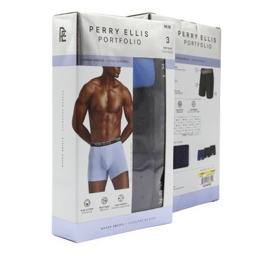 PERRY ELLIS MEN DAPHNE BOXER BRIEFS UMPE315-DAP