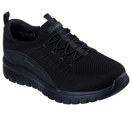 SKECHERS WOMEN GRACEFUL - PICTURE PERFECT SNEAKER 100702 BBK