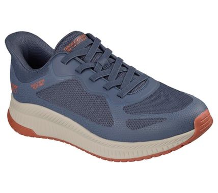 SKECHERS MEN BOBS SQUAD 4 SNEAKER 118423 NVOR