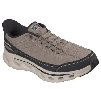 SKECHERS MEN GO WALK GLIDE-STEP 2.0 - COZY SNEAKER 217035 BRN