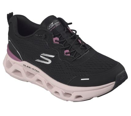 SKECHERS WOMEN GLIDE-STEP ALTUS-COOL FLOW SNEAKER 150744 BLK