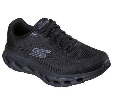 SKECHERS MEN GO WALK GLIDE-STEP 2.0 - CHAR SNEAKER 217019 BBK