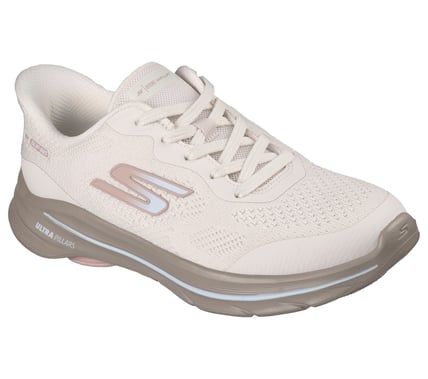 SKECHERS WOMEN GO WALK 8 - VIVIAN SNEAKER 125948 NAT