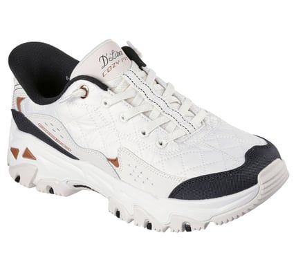 SKECHERS WOMEN D'LITES HIKER-RUSSO SNEAKER 180114 NTBK