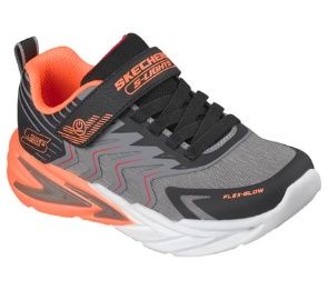 SKECHERS KIDS S LIGHTS-FLEX-GLOW ULTRA-PRI SNEAKER 400141L-BKCC