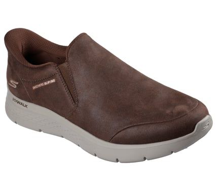 SKECHERS MEN GO WALK FLEX - RAY SNEAKER 216334 BRN