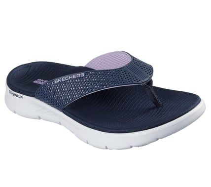 SKECHERS WOMEN GO WALK FLEX SANDAL - EVE SNEAKER 141457 NVY