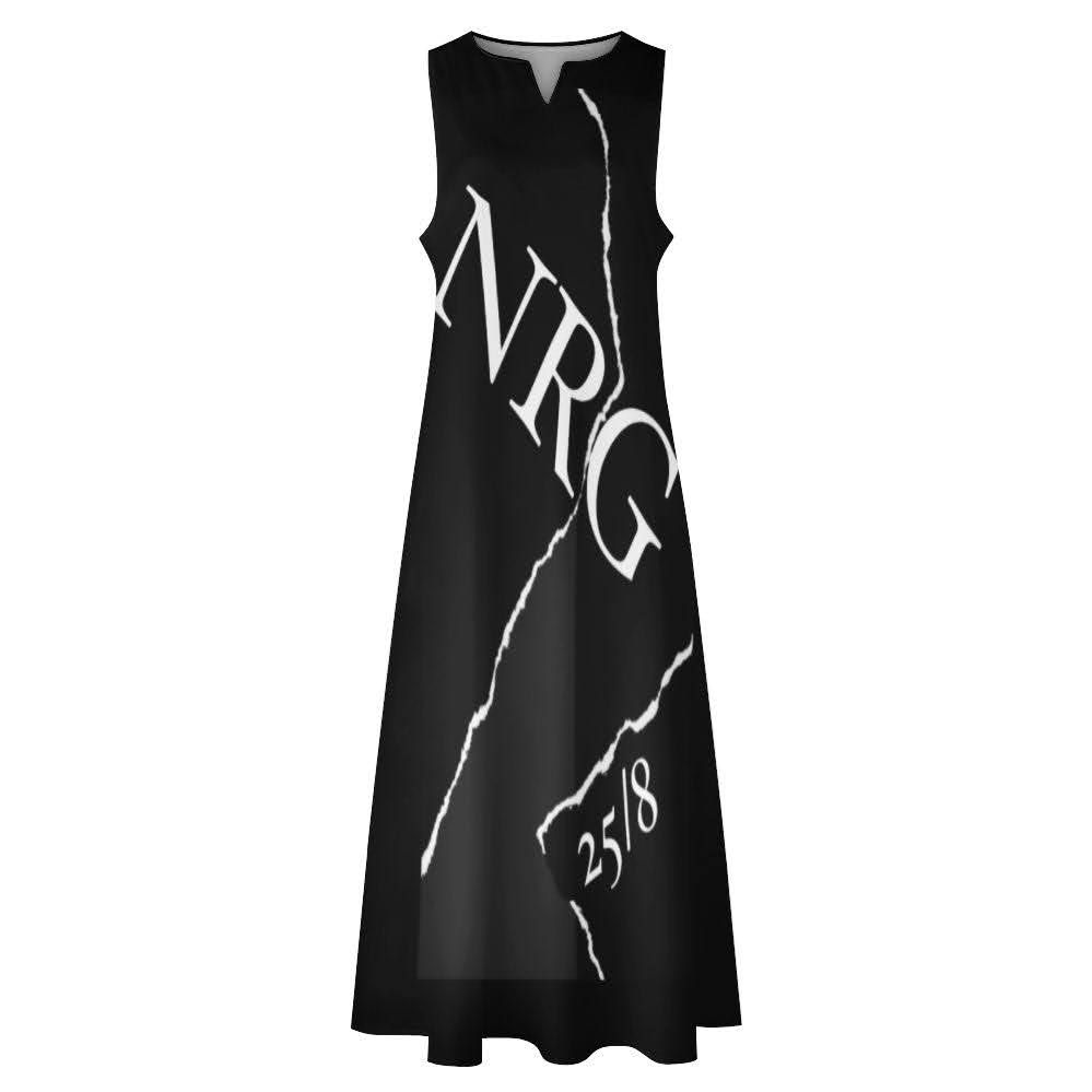 Concrete Growth ~ Sleeveless Ankle Long Dress GQ