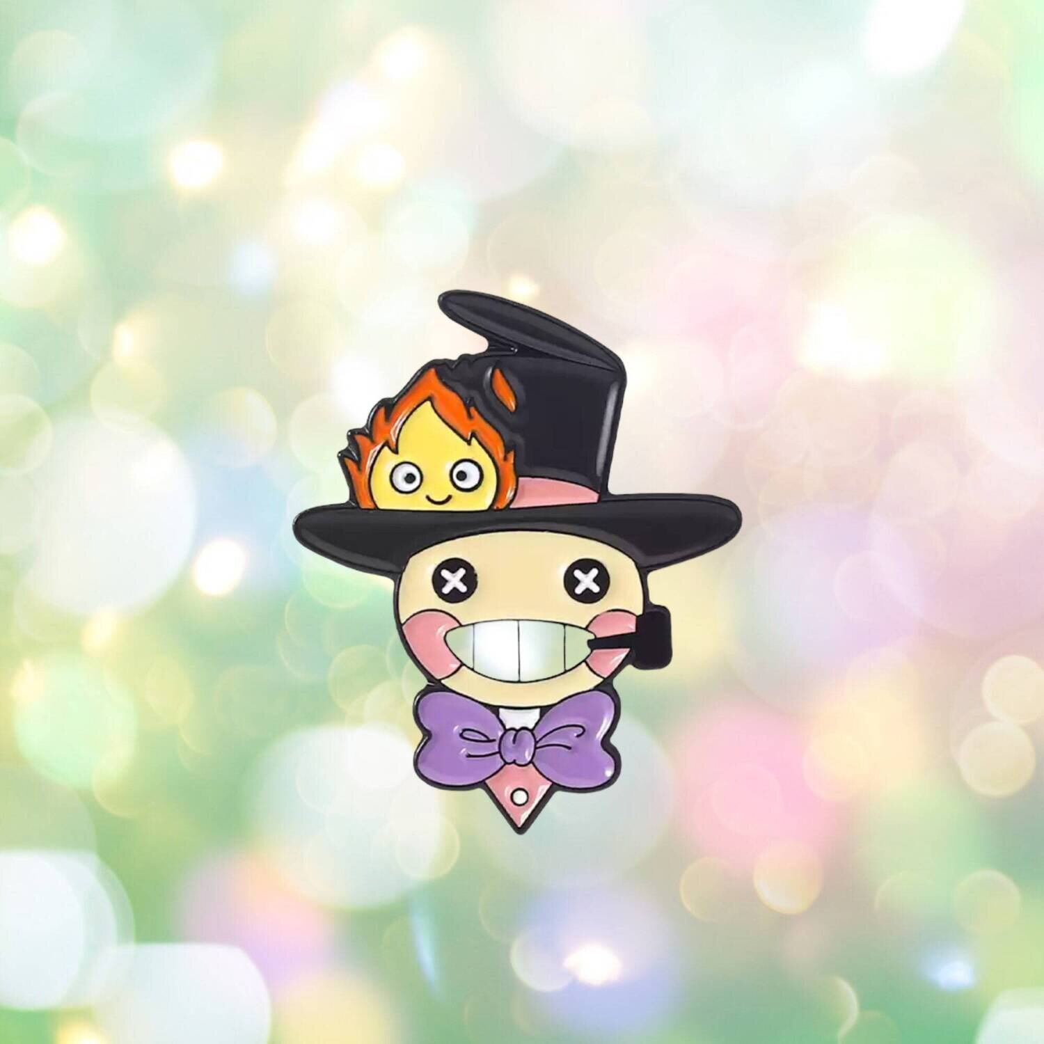 Scarecrow - Anime - Totoro - Spirited Away - Animation - Calcifer - Needle Minder - Pin - Magnet