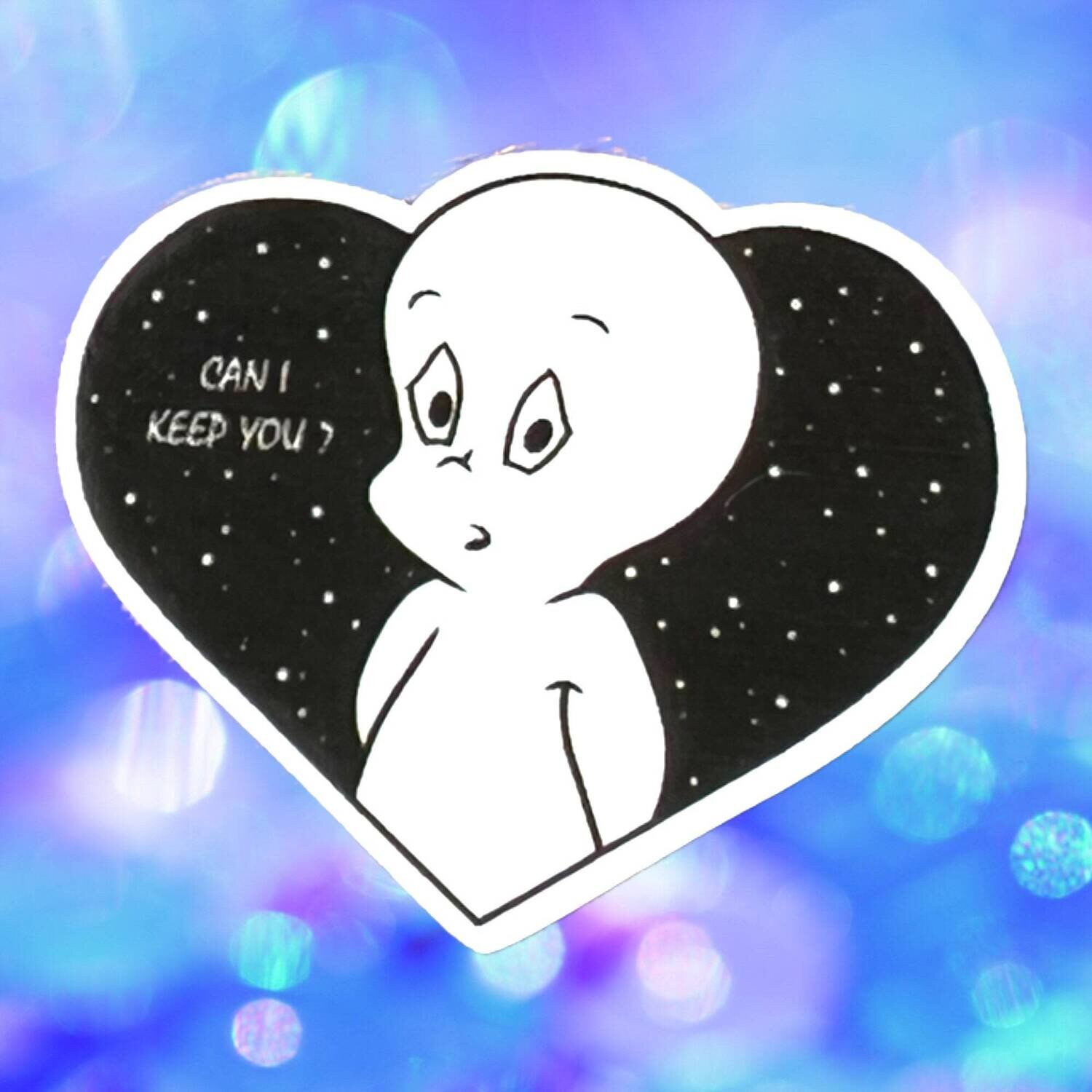 Can I Keep You - Casper - Ghost - Acrylic - Needle Minder - Pin - Magnet