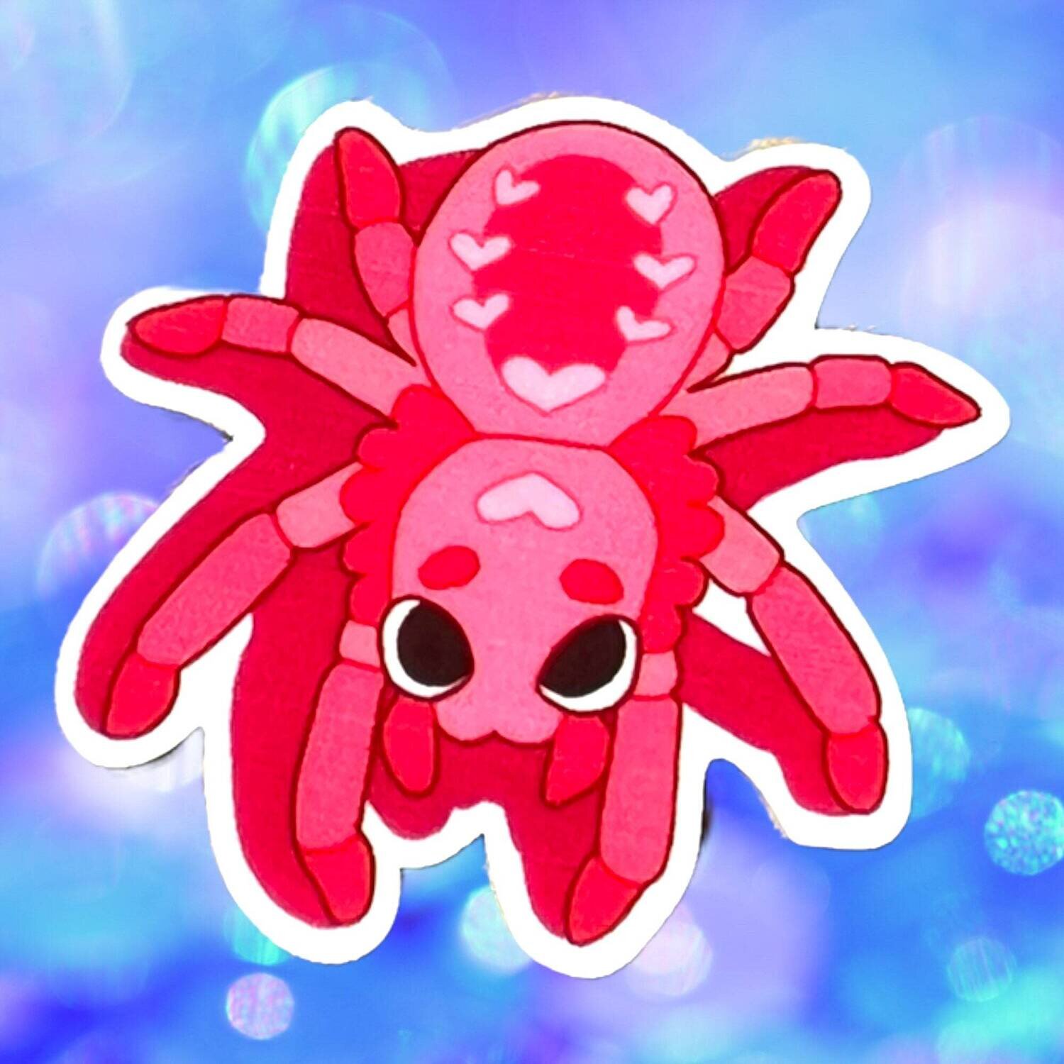 Spider - Tarantula - Cute - Acrylic - Needle Minder - Pin - Magnet
