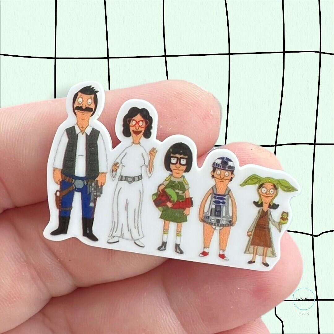 Bobs Burgers - Family - Acrylic - Needle Minder - Pin - Magnet
