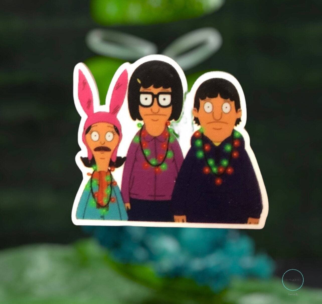 Bobs Burgers - Christmas - Snarky - Acrylic - Needle Minder - Pin - Magnet