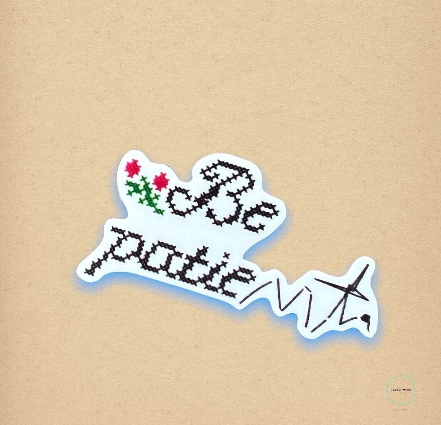 Be Patient - Cross Stitch - Funny - Acrylic - Needle Minder - Pin - Magnet