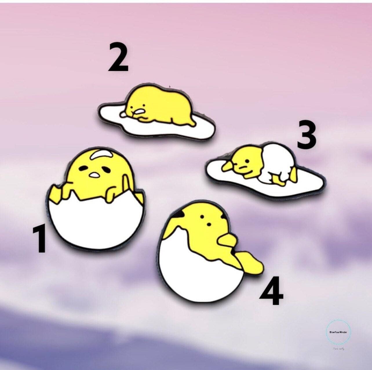 B Grade - Gudetama - Egg - Needle Minder - Pin - Magnet