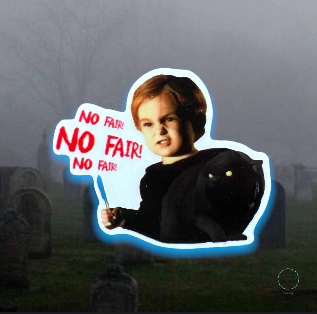 Gage - No Fair - Pet Sematary - Thriller - Horror - Movie - King - Acrylic - Needle Minder - Pin - Magnet