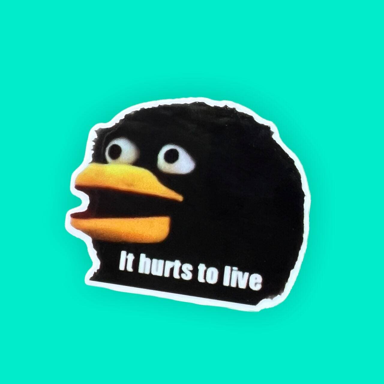 Hurts To Live - Puppet - Acrylic - Needle Minder - Pin - Magnet