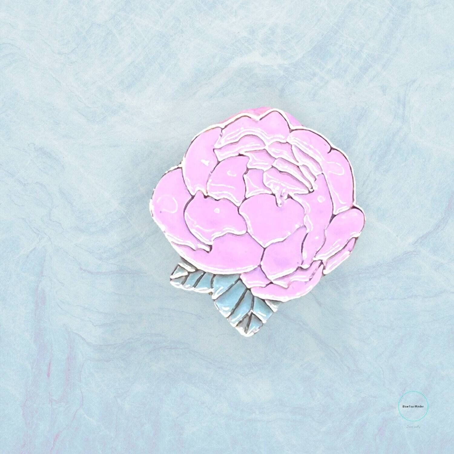 Flower - Pink - Needle Minder - Pin - Magnet