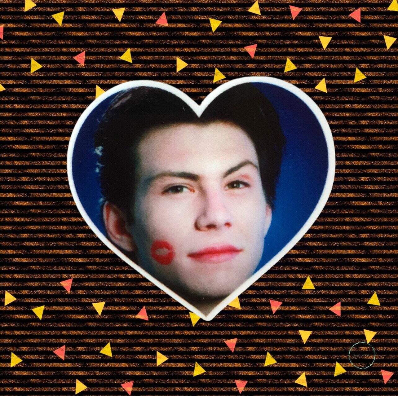 Heathers - Christian Slater - Acrylic - Heart - Love - Needle Minder - Pin - Magnet