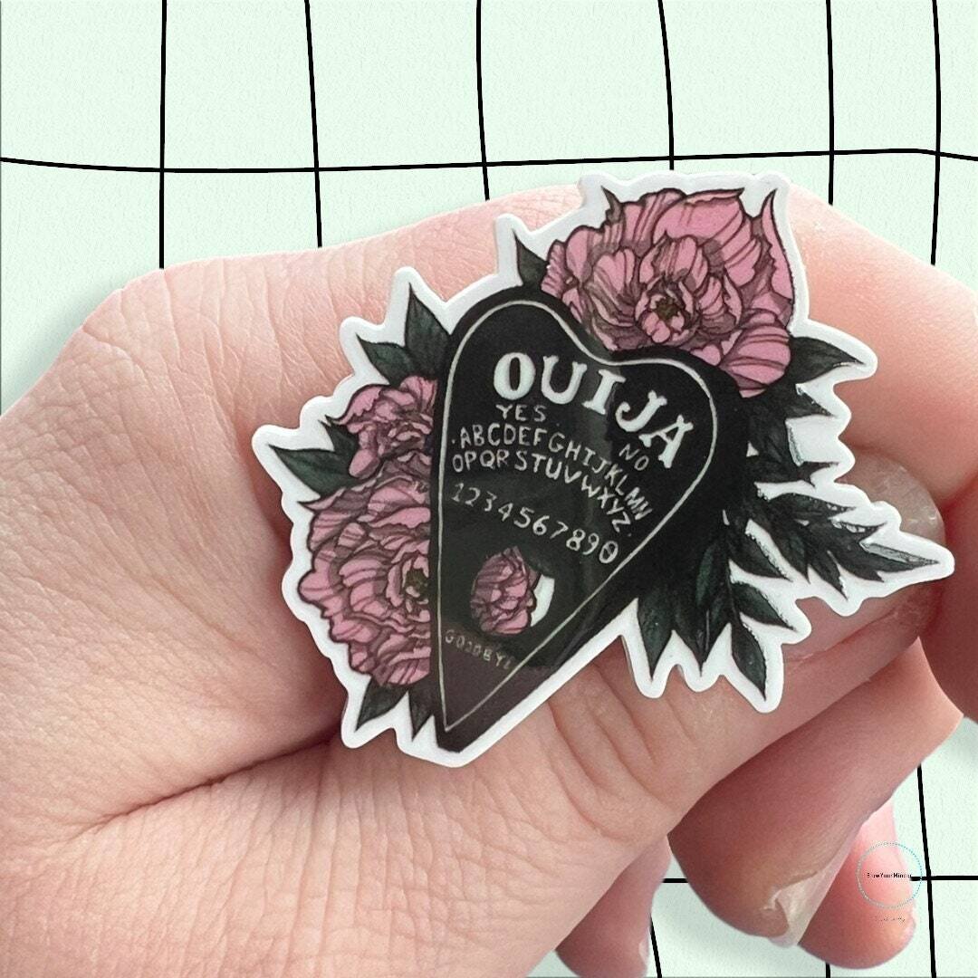 Ouija - Witchy - Acrylic - Needle Minder - Pin - Magnet