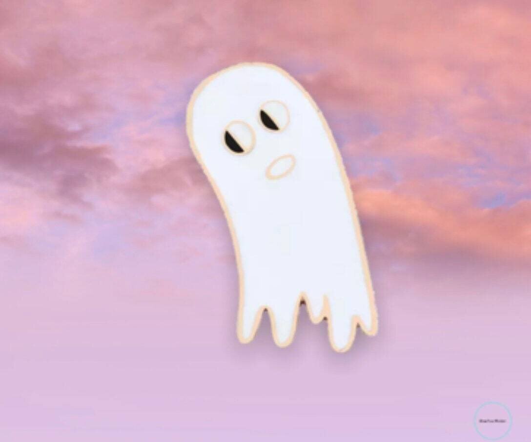 B Grade - Old School Ghost - Needle Minder - Pin - Magnet