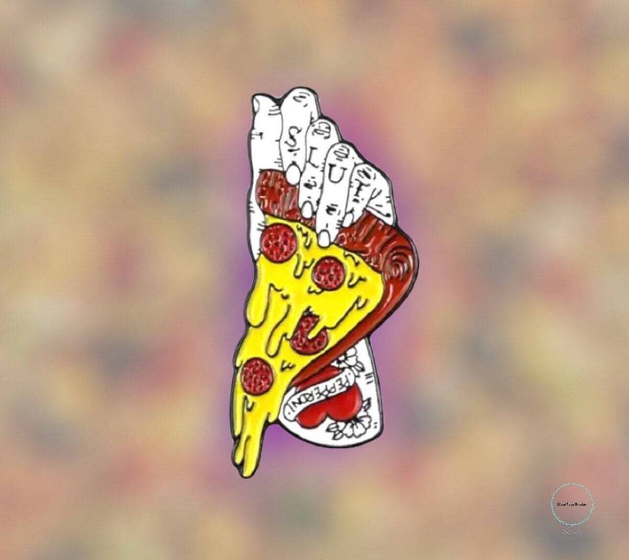Pizza Slut - Funny - Needle Minder - Pin - Magnet